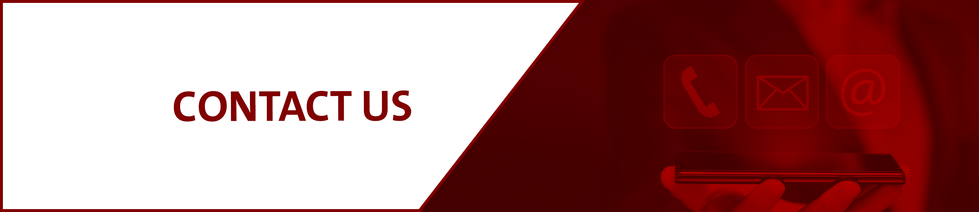 Contact Us Banner